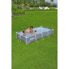 Kit Piscine hors sol tubulaire BESTWAY - Steel Pro™ - 366 x 201 x 66