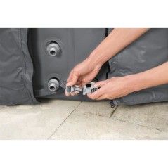 BESTWAY - Couverture thermique EnergySense™ pour spas rond 236 x 71