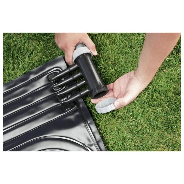 Tapis de solaire chauffant - Bestway - Pour piscine bestway - Noir