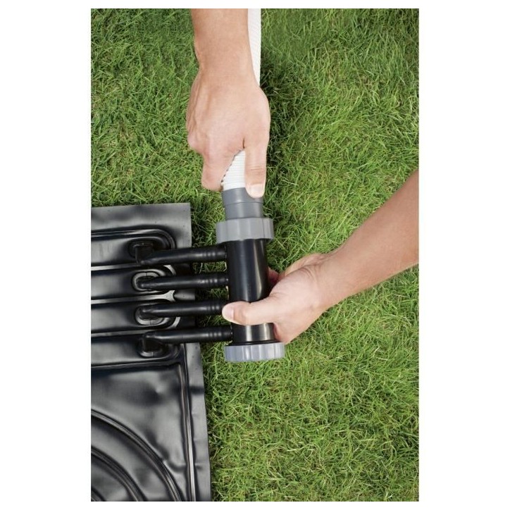 Tapis de solaire chauffant - Bestway - Pour piscine bestway - Noir