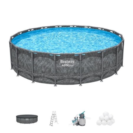 Kit Piscine hors sol tubulaire BESTWAY - APX 365™ - 549 x 132 cm - R