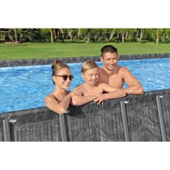 Kit Piscine hors sol tubulaire BESTWAY - APX 365™ - 732 x 366 x 132
