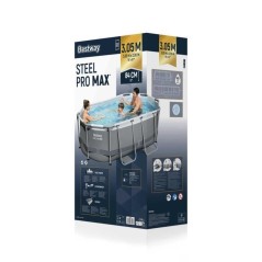 Kit Piscine hors sol tubulaire BESTWAY - Steel Pro MAX™ - 305 x 200