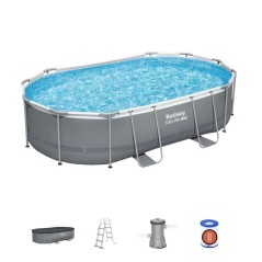 Kit Piscine hors sol tubulaire BESTWAY - Steel Pro Max™ - 488 x 305