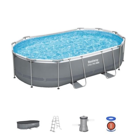 Kit Piscine hors sol tubulaire BESTWAY - Steel Pro Max™ - 488 x 305