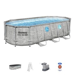 Kit Piscine hors sol tubulaire BESTWAY - Steel Pro Max™ - 549 x 274