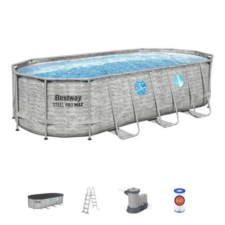 Kit Piscine hors sol tubulaire BESTWAY - Steel Pro Max™ - 549 x 274