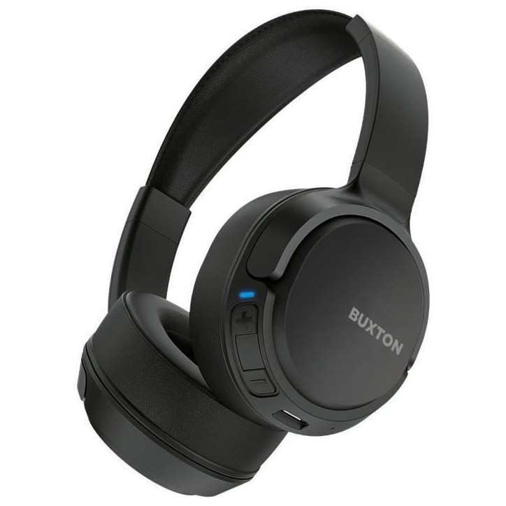 Casque supra-auriculaire sans fil - Buxton - BHP 7300 BLACK Casque supra-auriculaire sans fil - Buxton - BHP 7300 BLACK