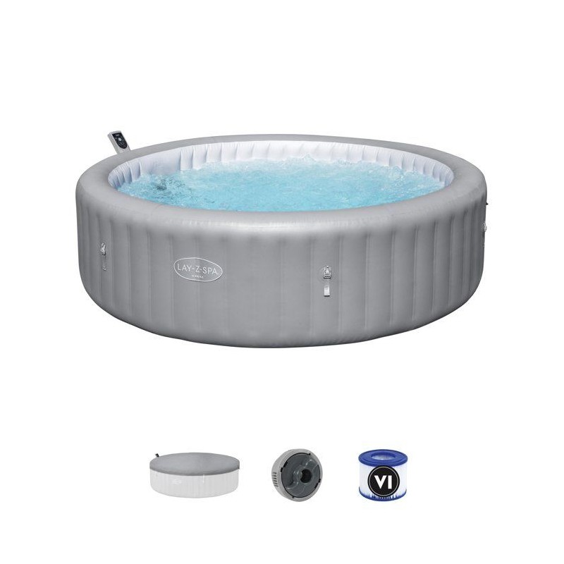 Spa gonflable BESTWAY - Lay-Z-Spa Hawaii - 236 x 71 cm - 4 a 8 places