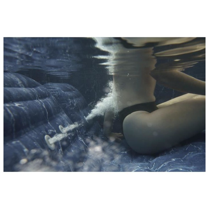 Spa gonflable BESTWAY - Lay-Z-Spa San Fransisco - Hydrojets - 230 x 230 x 71 cm - 5 a 7 places - Carré (couverture, 5 appuie-te Spa gonflable BESTWAY - Lay-Z-Spa San Fransisco - Hydrojets - 230 x 230 x 71 cm - 5 a 7 places - Carré (couverture, 5 appuie-te