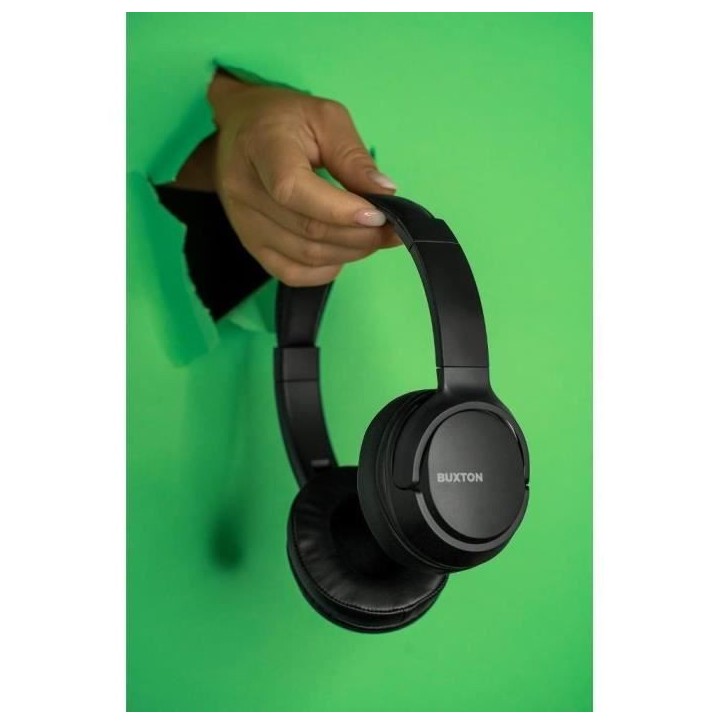 Casque supra-auriculaire sans fil - Buxton - BHP 7300 BLACK Casque supra-auriculaire sans fil - Buxton - BHP 7300 BLACK