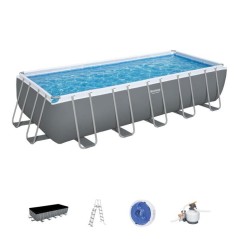 Kit Piscine hors sol tubulaire BESTWAY - Steel Pro Max™ - 640 x 274