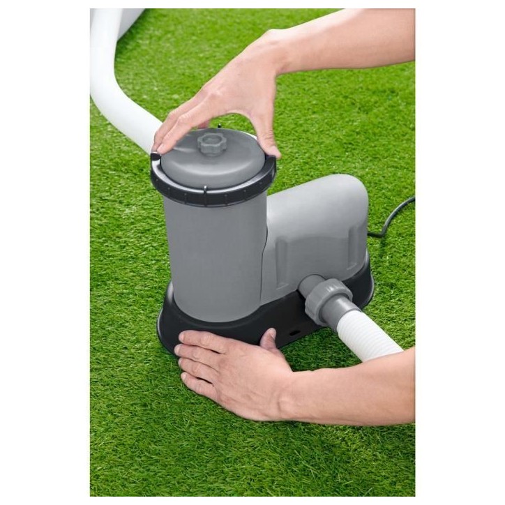 Filtre a cartouche - Bestway - 5 678 L/h - Type III - Pour piscines de 1 100 a 31 700 L Filtre a cartouche - Bestway - 5 678 L/h - Type III - Pour piscines de 1 100 a 31 700 L