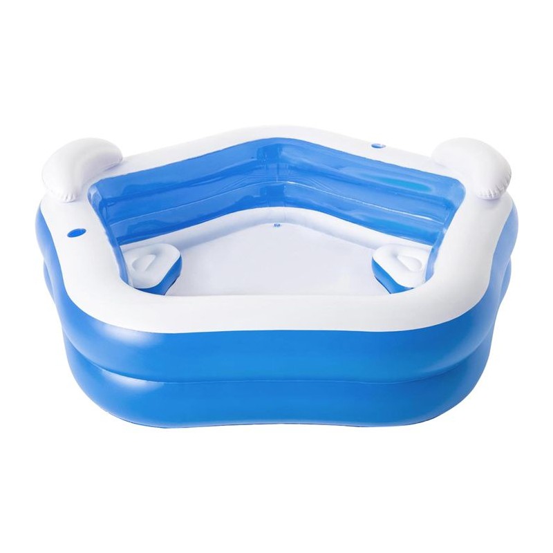 Piscine gonflable - Bestway - Family Fun - 2 anneaux - 575L
