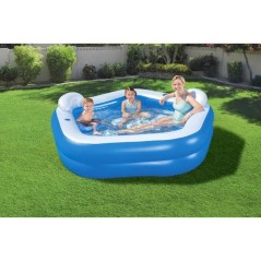Piscine gonflable - Bestway - Family Fun - 2 anneaux - 575L