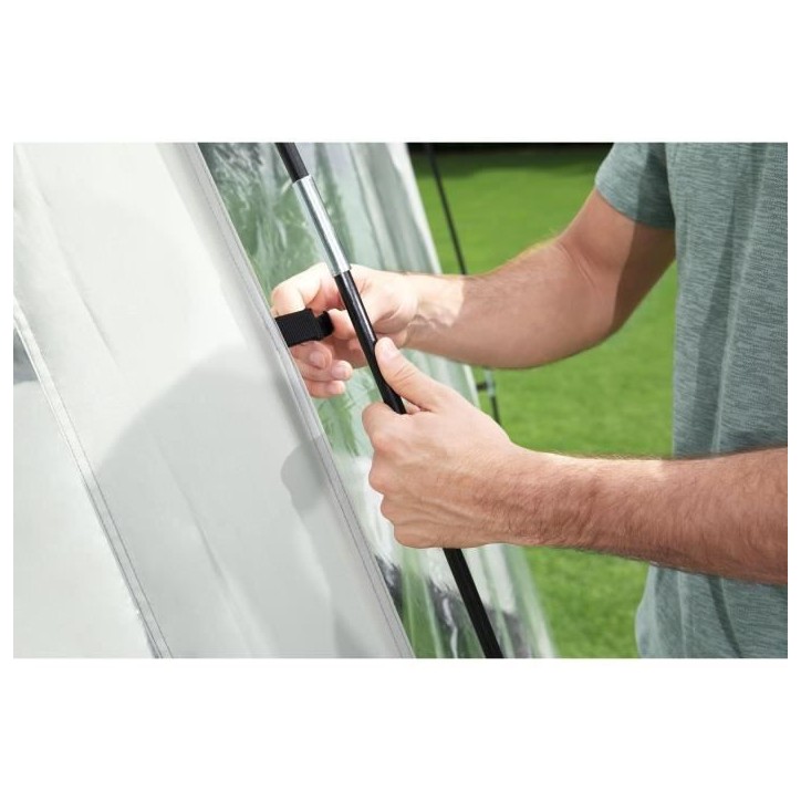 BESTWAY - Dôme de protection pour piscine - Octogonal 600 x 600 x 295 cm - Gris BESTWAY - Dôme de protection pour piscine - Octogonal 600 x 600 x 295 cm - Gris
