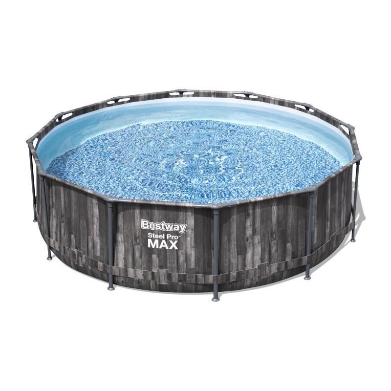 Kit Piscine hors sol tubulaire BESTWAY - Steel Pro Max™ - 366 x 100