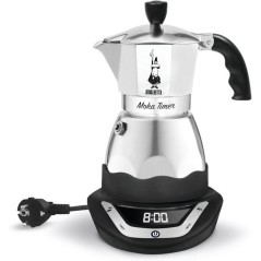 Cafetiere italienne électrique - BIALETTI - MOKA TIMER - 3 tasses - 1