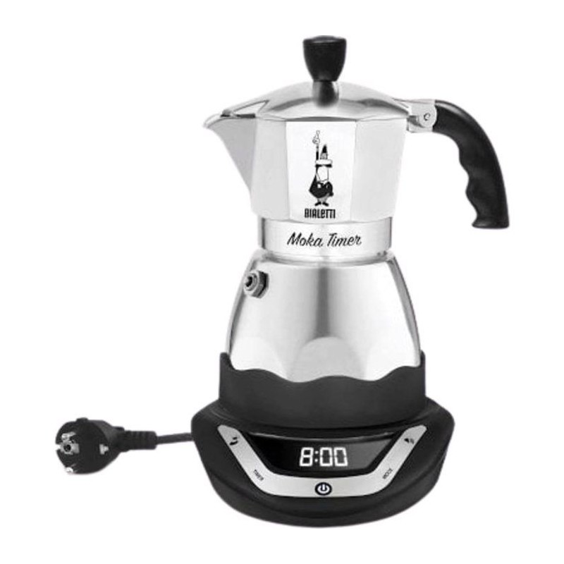 Cafetiere italienne électrique - BIALETTI - MOKA TIMER - 6 tasses - 3