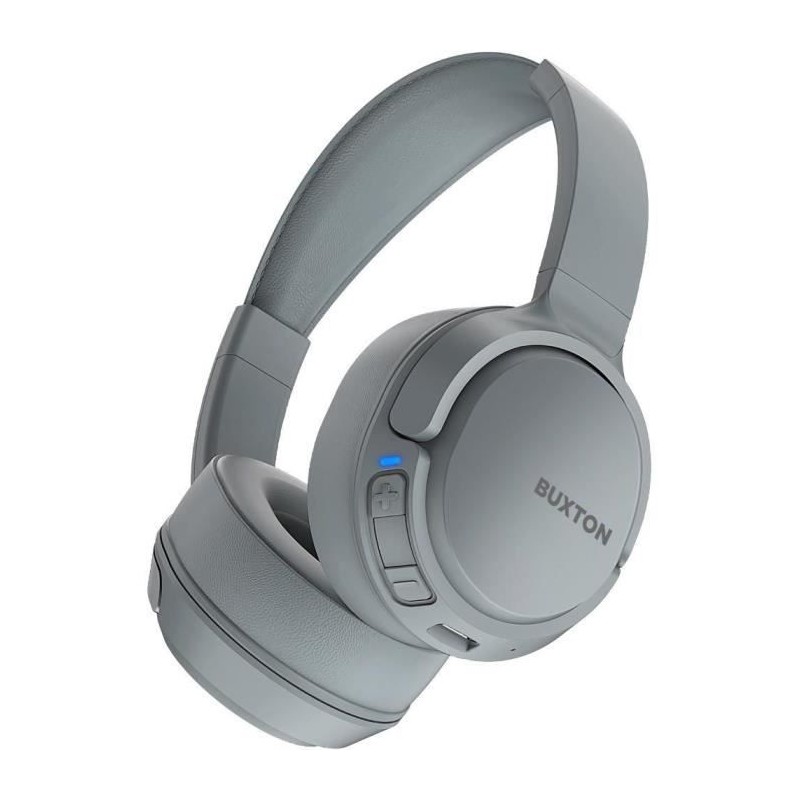 Casque supra-auriculaire sans fil - Buxton - BHP 7300 GREY Casque supra-auriculaire sans fil - Buxton - BHP 7300 GREY