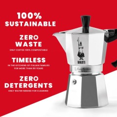 Cafetiere italienne - BIALETTI - Moka Express - Tous feux sauf inducti