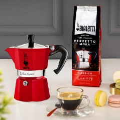 Cafetiere italienne - BIALETTI - La Mokina - Tous feux sauf induction