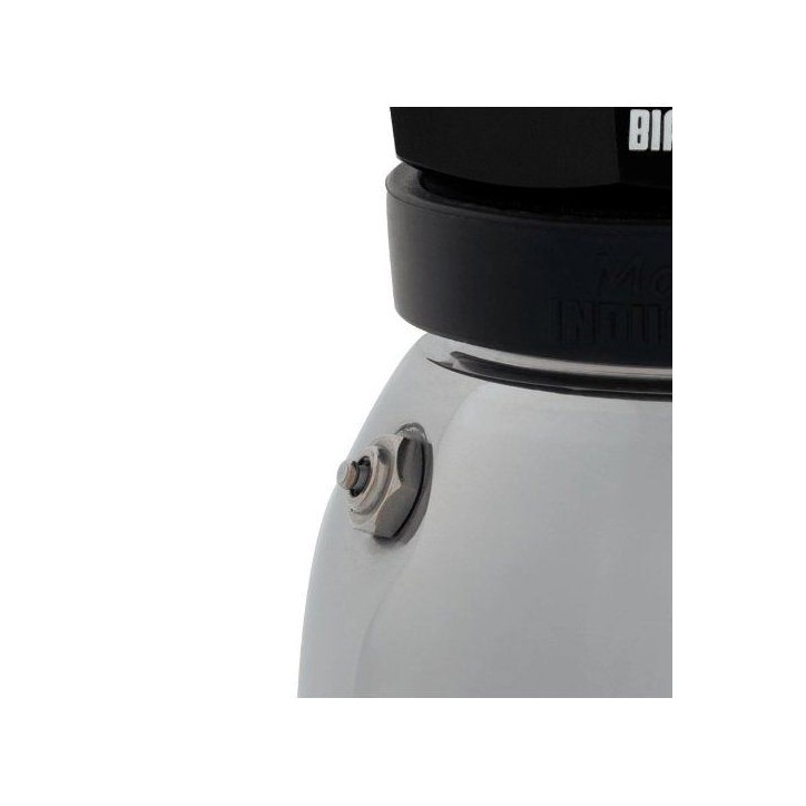 Cafetiere italienne - BIALETTI - MOKA Induction - 4 tasses - 150 ml - Noir