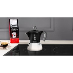 Cafetiere italienne - BIALETTI - MOKA Induction - 2 tasses - 100 ml -