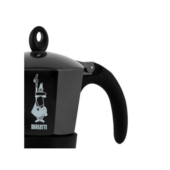 Cafetiere italienne - BIALETTI - MOKA Induction - 2 tasses - 100 ml - Noir Cafetiere italienne - BIALETTI - MOKA Induction - 2 tasses - 100 ml - Noir