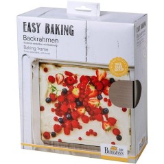 Cadre de cuisson ajustable - BIRKMANN - EASY BAKING - Acier - 22 x 25
