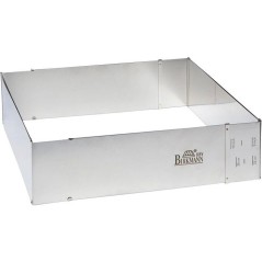 Cadre de cuisson ajustable - BIRKMANN - EASY BAKING - Acier - 22 x 25