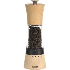 Moulin a poivre - BISETTI - PISA - 18 cm - Bois / Acryl