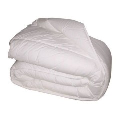 Couette Extra Chaude Microfibre - BLANREVE - 220 x 240 cm - Blanc