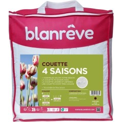 Couette 4 Saisons 420 gr/m² - BLANREVE - 240 x 220 cm - Blanc