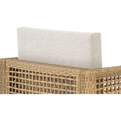Ensemble repas de jardin CUBO - Table rectangulaire + 6 fauteuils - St