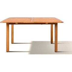 Ensemble repas de jardin TOSCANA - Table extensible + 6 chaises pliabl