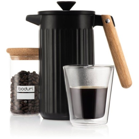 Cafetiere a piston - BODUM - Douro - En porcelaine - 8 tasses - 1 l