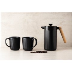 Cafetiere a piston - BODUM - Douro - En porcelaine - 8 tasses - 1 l