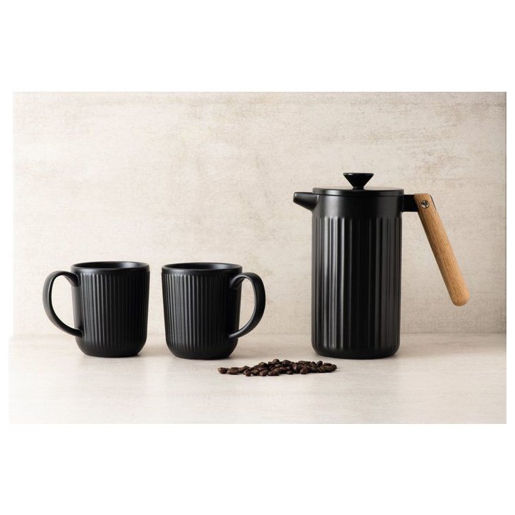 Cafetiere a piston - BODUM - Douro - En porcelaine - 8 tasses - 1 l
