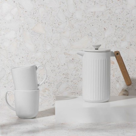 Cafetiere a piston - BODUM - Douro - En porcelaine - 8 tasses - 1 l