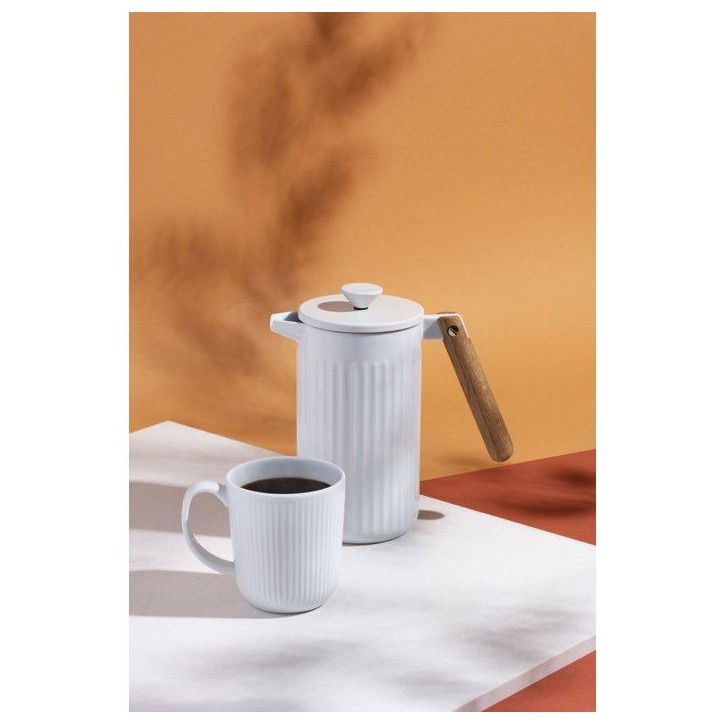 Cafetiere a piston - BODUM - Douro - En porcelaine - 8 tasses - 1 l