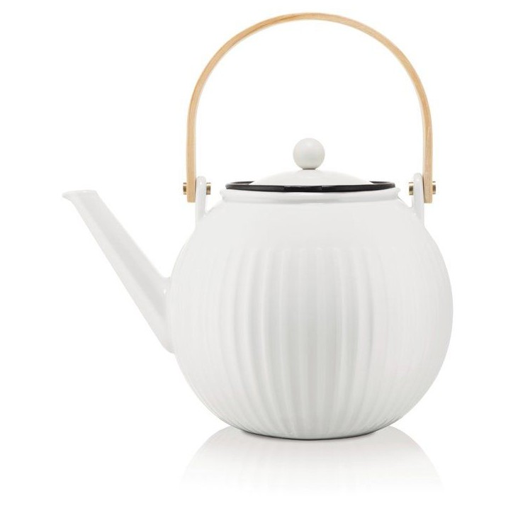 Théiere - BODUM - Douro - En porcelaine - Filtre en acier inoxydable - 1,5 l