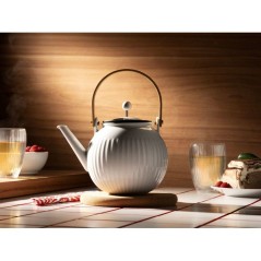 Théiere - BODUM - Douro - En porcelaine - Filtre en acier inoxydable
