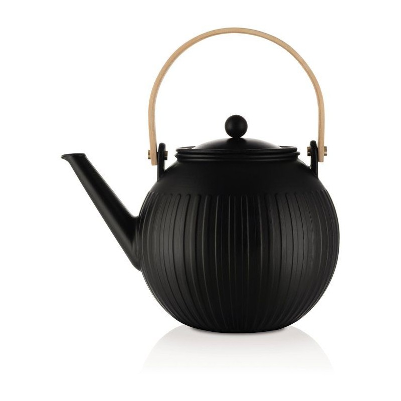 Théiere a piston - BODUM - Douro - En porcelaine - Filtre inox - 1,5
