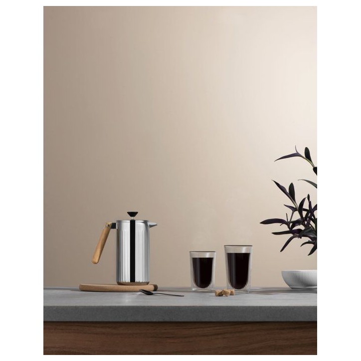Cafetiere a piston - BODUM - Douro - Double paroi - 8 tasses - 1 l - En inox