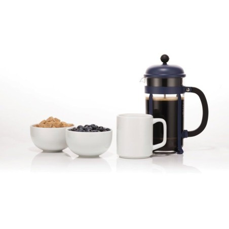 Cafetiere a piston - BODUM - Chambord - 8 tasses - 1 l - Verseuse SAN - Armature plastique