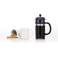 Cafetiere a piston - BODUM - Chambord - 8 tasses - 1 l - Verseuse SAN