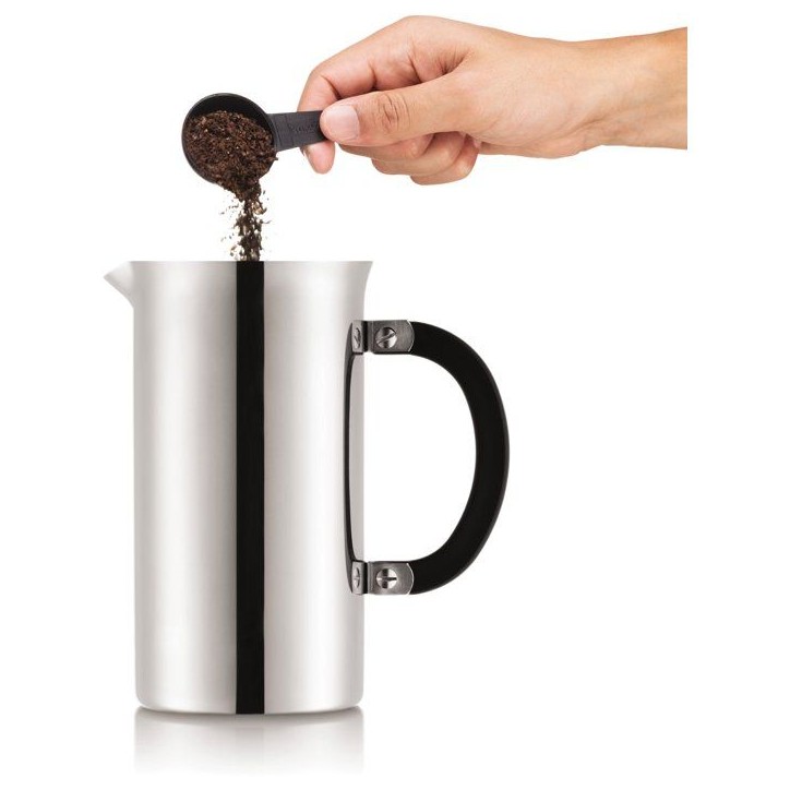 Cafetiere a piston - BODUM - Tribute Presse - Métal - 8 tasses - 1 l