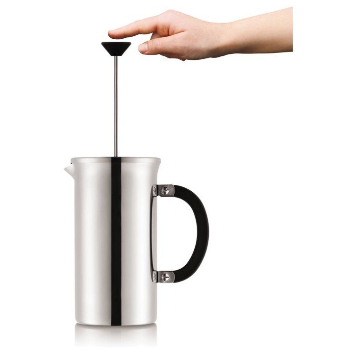 Cafetiere a piston - BODUM - Tribute Presse - Métal - 8 tasses - 1 l