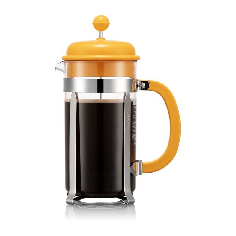 Cafetiere a piston - BODUM - Caffettiera - 8 tasses - 1l - En plastiqu